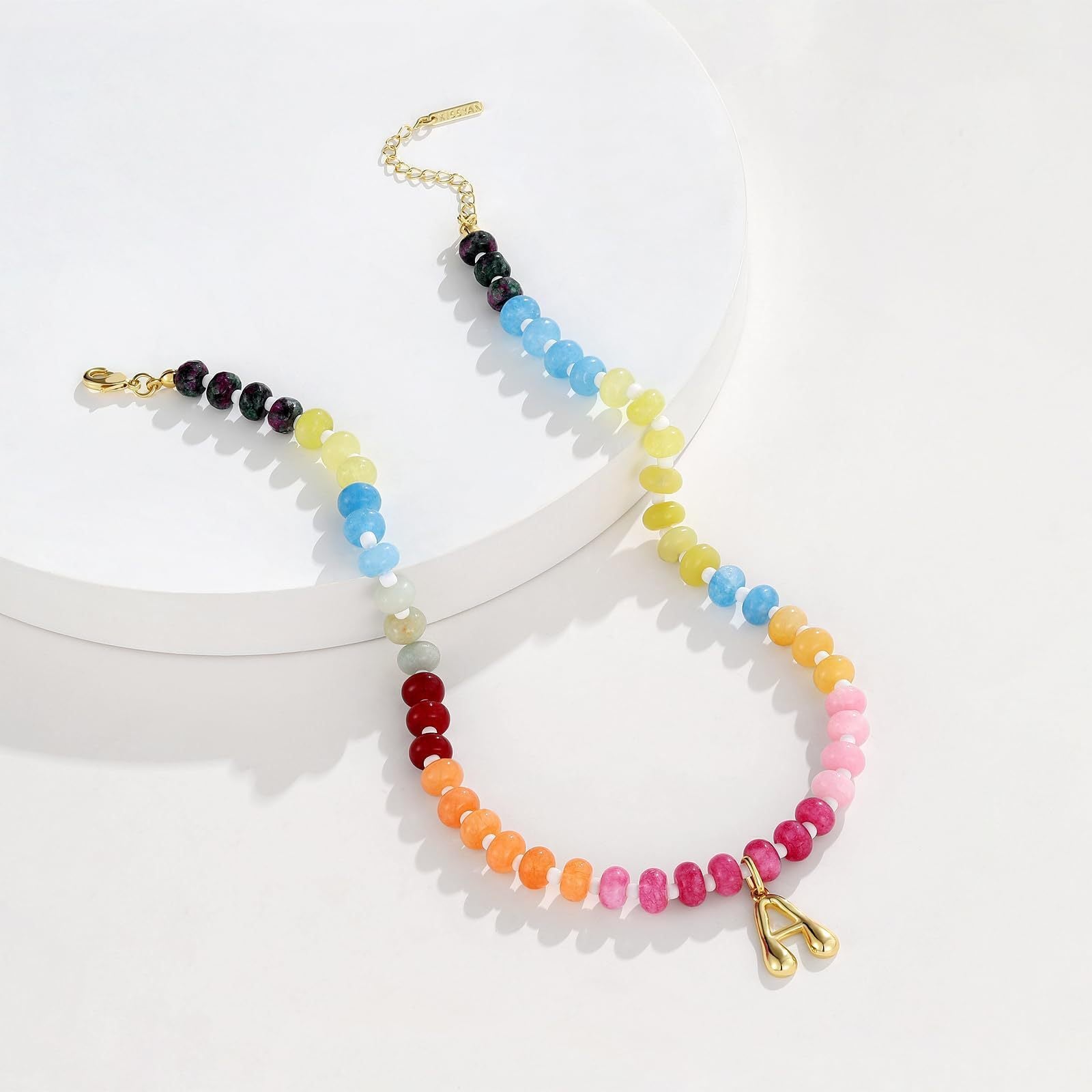 Wholesale  Colorful Abacus Beads Collar Necklace