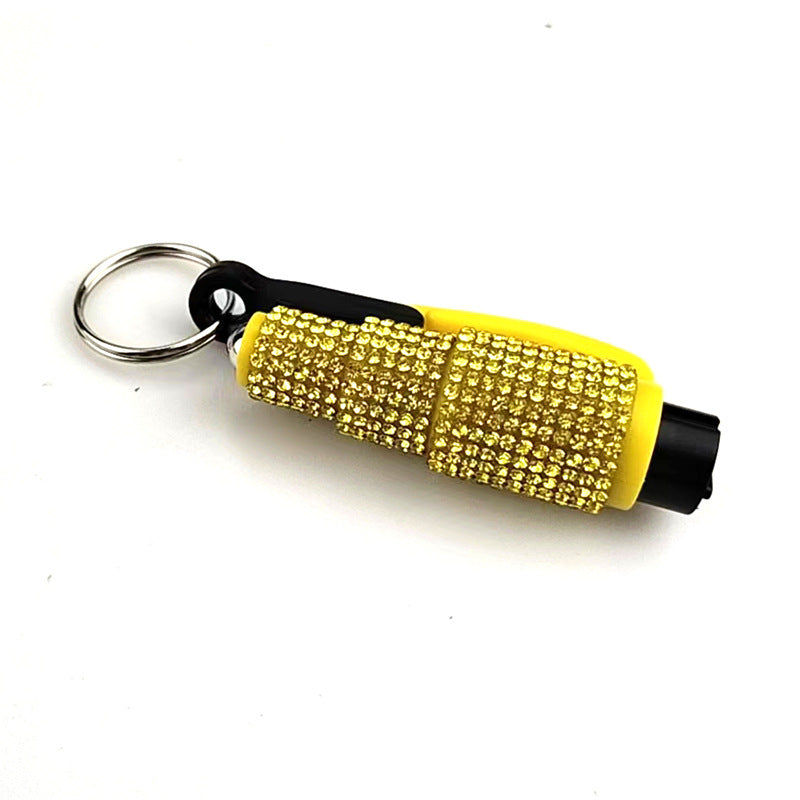 Wholesale Outdoor 2 in 1 Diamond Keychain For Car ACCVIP-KC-CanWu001