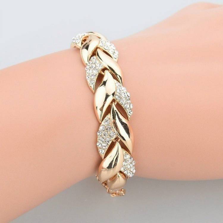 Wholesale Alloy diamond bracelet