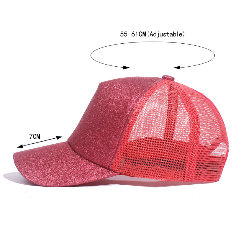 Wholesale Summer Thin Lace Embroidery Flower Mesh Breathable Baseball Cap ACC-HT-YuXue008
