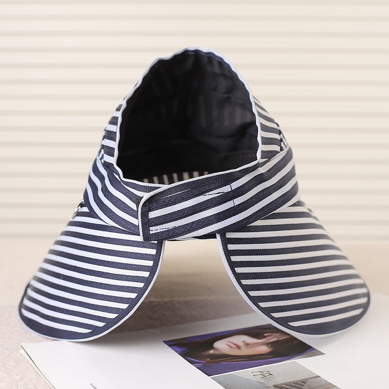 Wholesale  Outdoor Travel Classic Plaid All-match Hair Clip Hat Bucket Hat