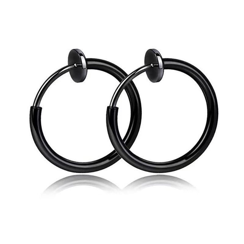 Wholesale 18K  titanium steel ear clip  earrings