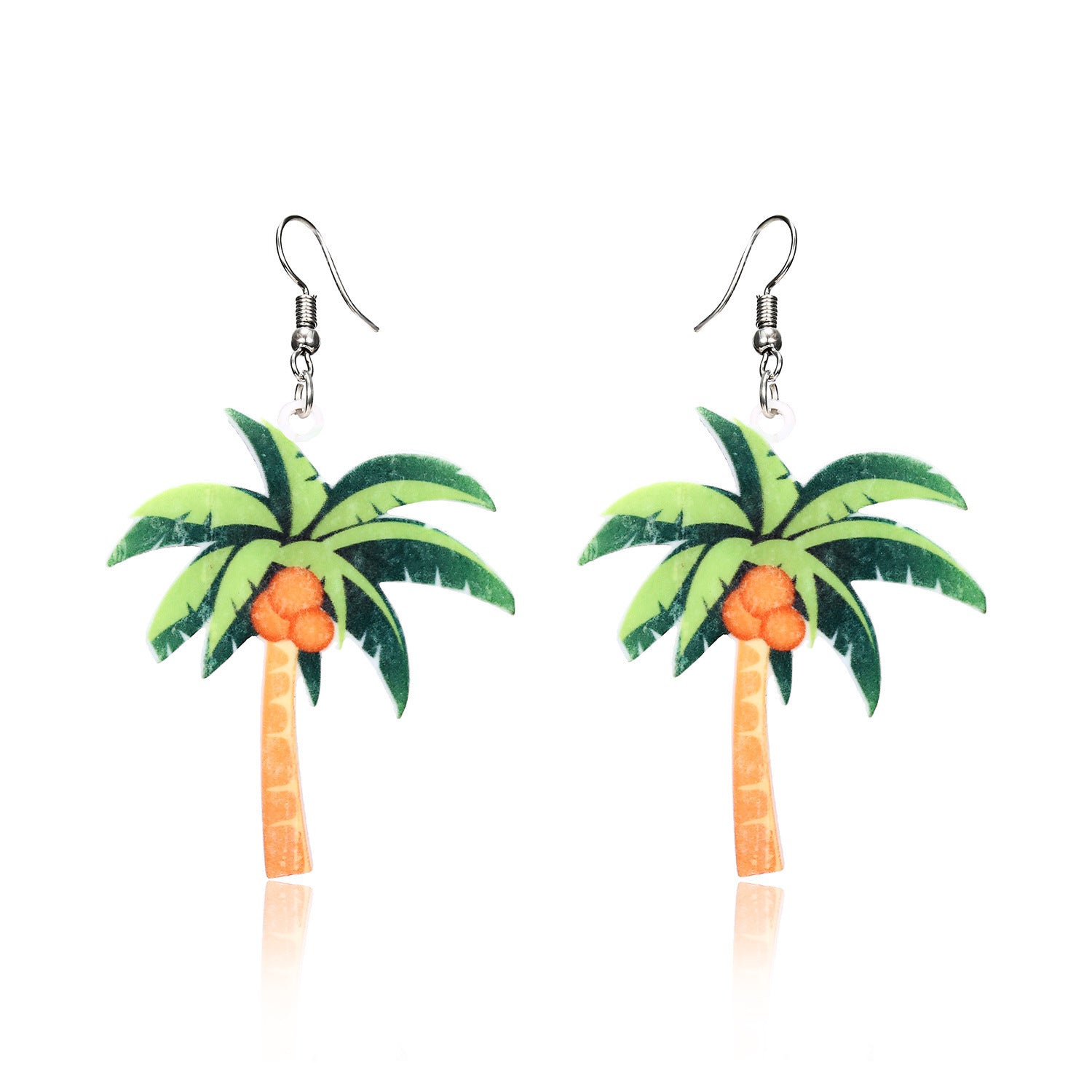 Wholesale Fruit-Shaped Acrylic Flat Earrings,  Cute Laser-Cut Jewelry Accessory for Women,  Boutique Resale