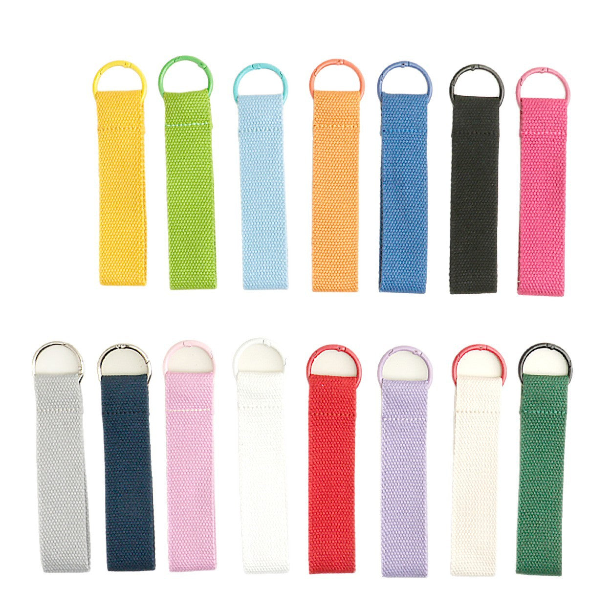 Wholesale Trendy Green Polyester Lanyard Keychain Wrist Strap Wedding Gift DIY Resale Accessory