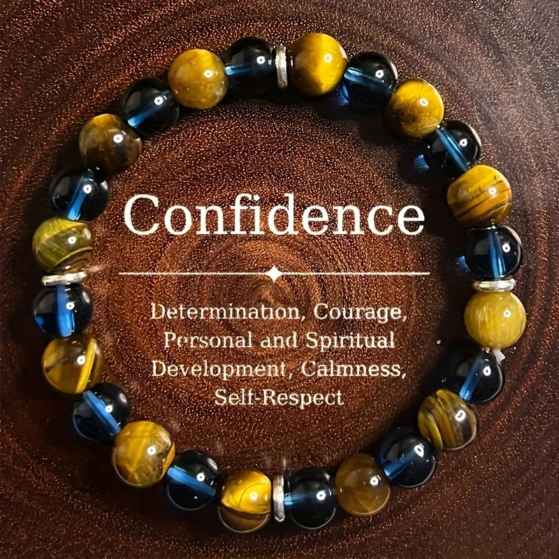 Wholesale Tiger Eye Stone Beaded Bracelet Stylish Fashion Jewelry Accessory For Gift And Boutique Resale