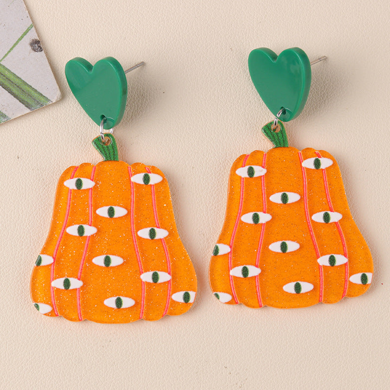 Wholesale Halloween Series Acrylic Earrings