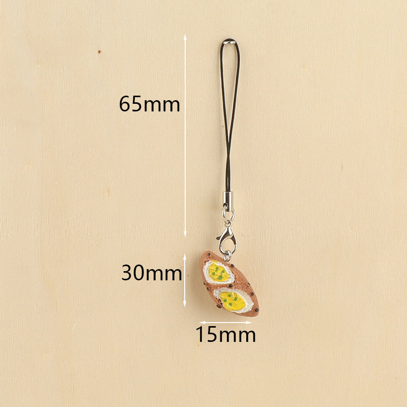 Wholesale Keychain Pendant Food Keychain