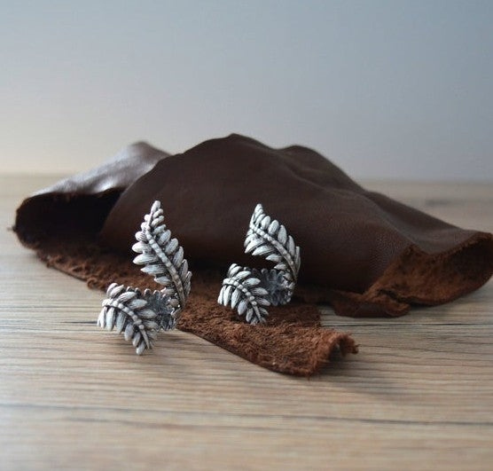 Wholesale Alloy Electroplated Retro Open Leaf Ring Couple Gift Fashion Jewelry Accessory