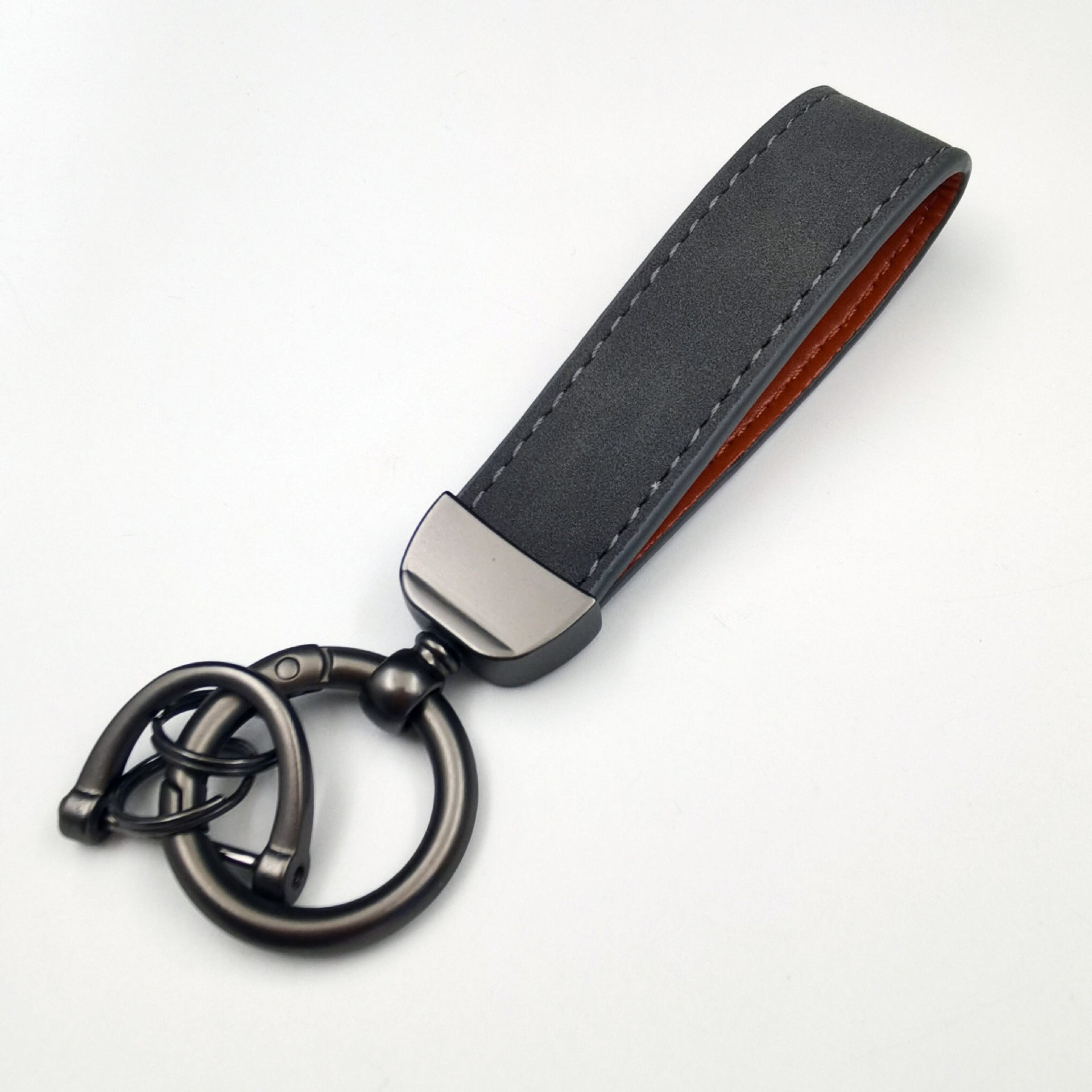 Wholesale Zinc Alloy Keychain Black Gunmetal Hardware Decorative Accessory for Wedding Gift