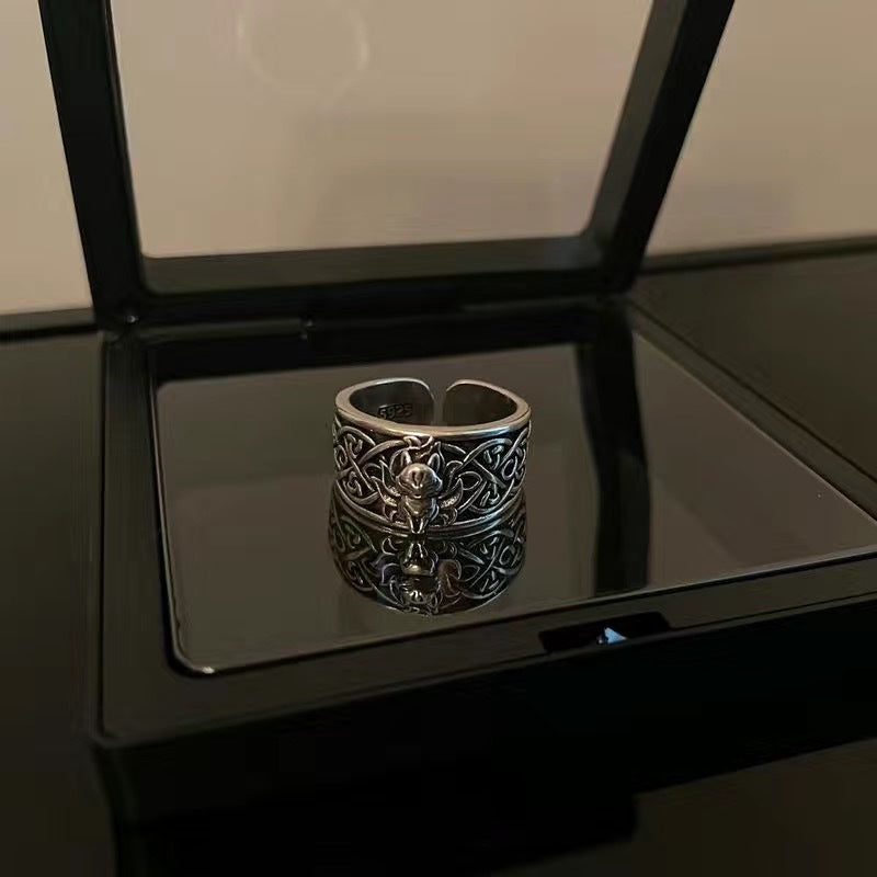 Wholesale Men's Vintage Open Adjustable Ring ACC-RS-YuMei002