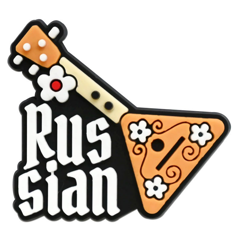 Wholesale Random 200pcs Russian Series Shoe Accessories Shoe Charms