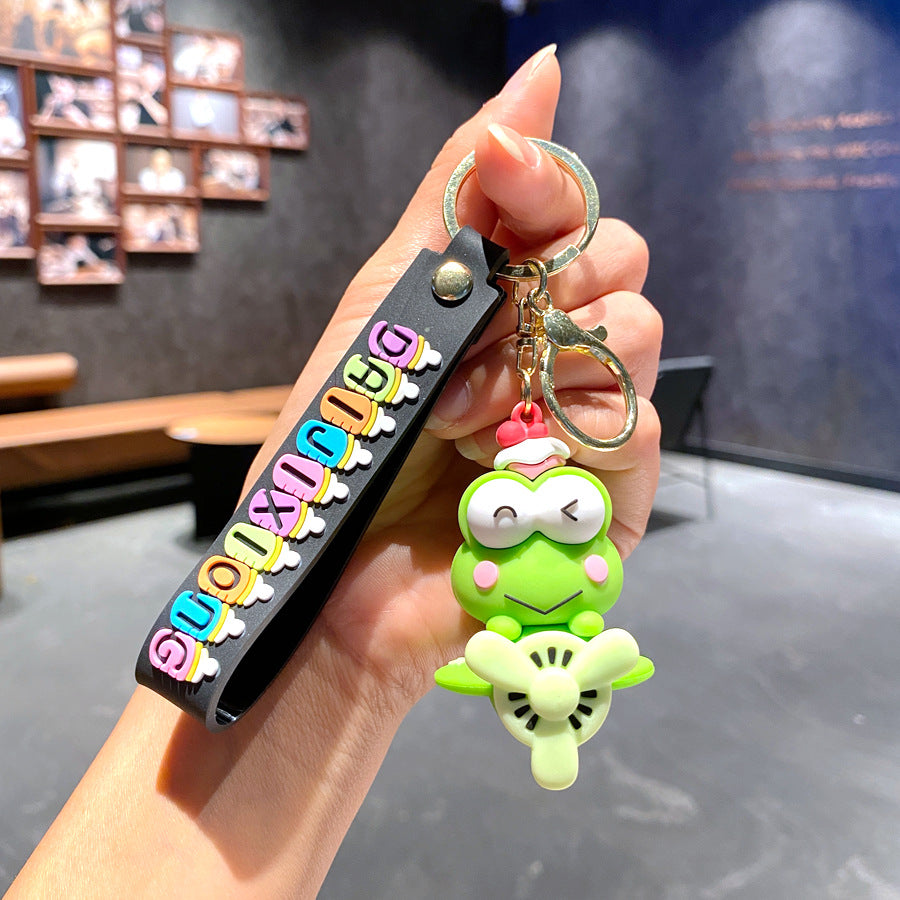 Wholesale Cartoon PVC Soft Glue Cute Keychain ACCVIP-KC-GongZ025