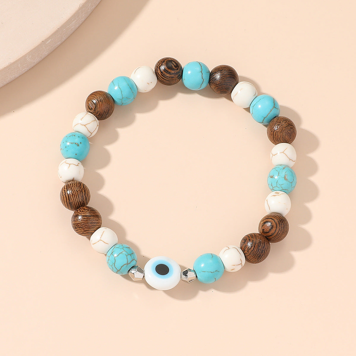 Wholesale Boho Ethnic Style Handmade Beaded Devil Eye Beaded Bracelet Bohemian ACC-BT-Yeb004