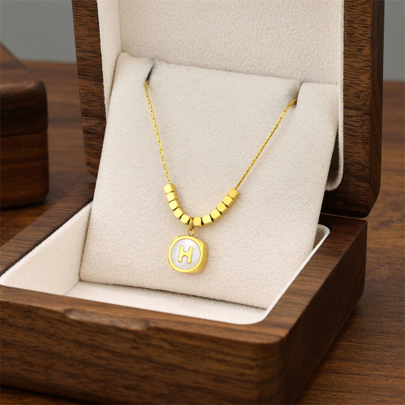 Wholesale Luxury Titanium Steel Necklaces ACC-NE-Quanx004