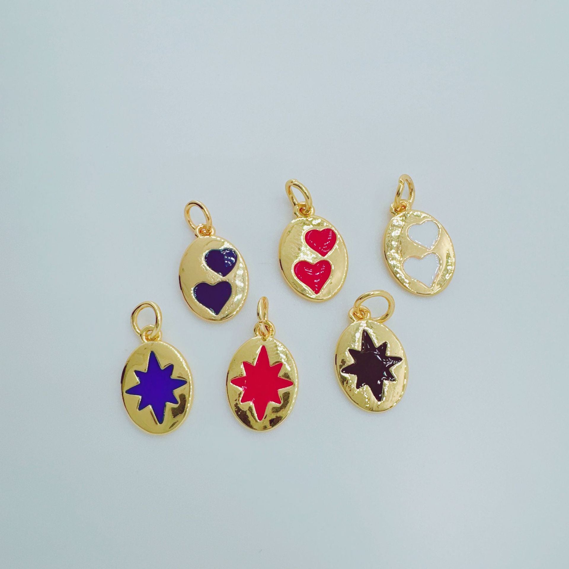 Wholesale Heart Glow Niche Design Copper Gold Plated Bracelet and Necklace Set,  Chic Everyday Jewelry Accessory