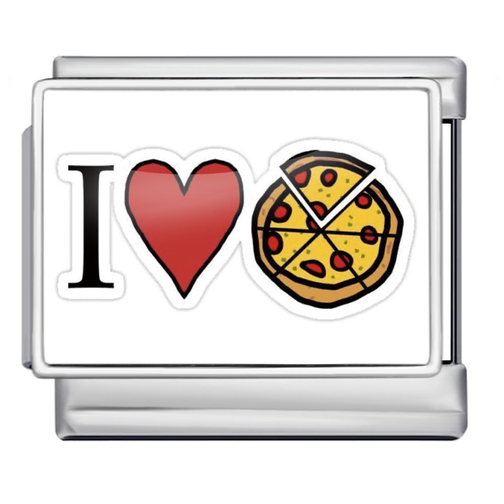 Wholesale Italian Charm Bracelet 9mm DIY  image style English landmark Creative Stainless Steel Composable Bracelet