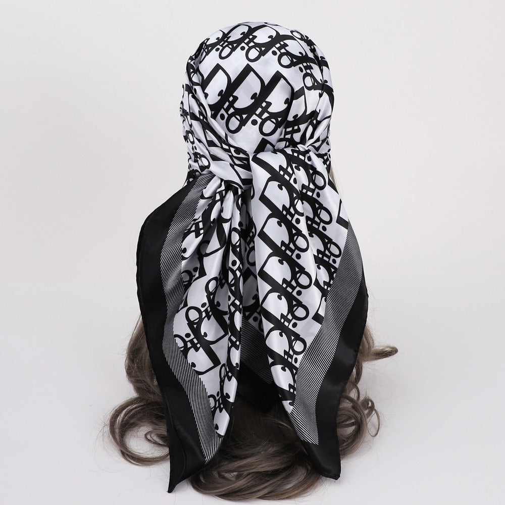 Wholesale 90* 90CM square scarf silk scarf