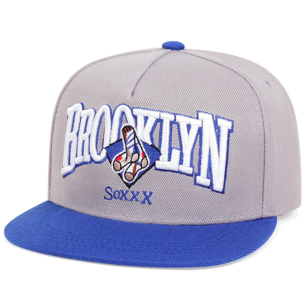 Wholesale Flat Brim Hat American Street Hip Hop Straight Hat Baseball Cap ACC-HT-Huiyu010