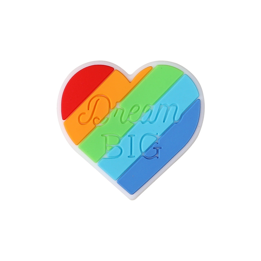 Wholesale 20pcs Rainbow Letter Focal Beads DIY Bead Accessories ACC-BDS-RongFa057