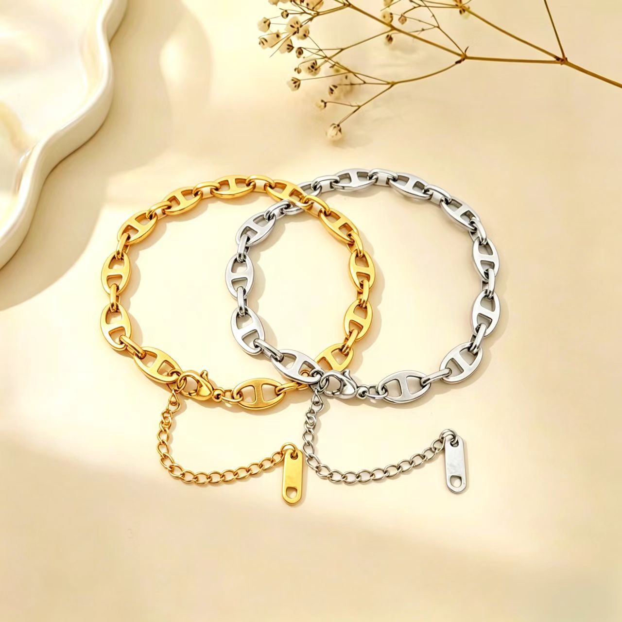 Wholesale Simple Titanium Steel Bracelet - Chic Jewelry Accessory for Everyday Wear