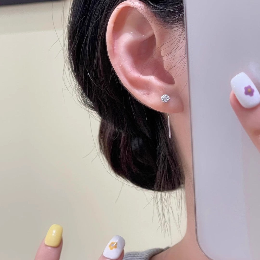 Wholesale Gympani Simple Ball Ear Line Sleeping Non-picking Ear Holes Small Earrings