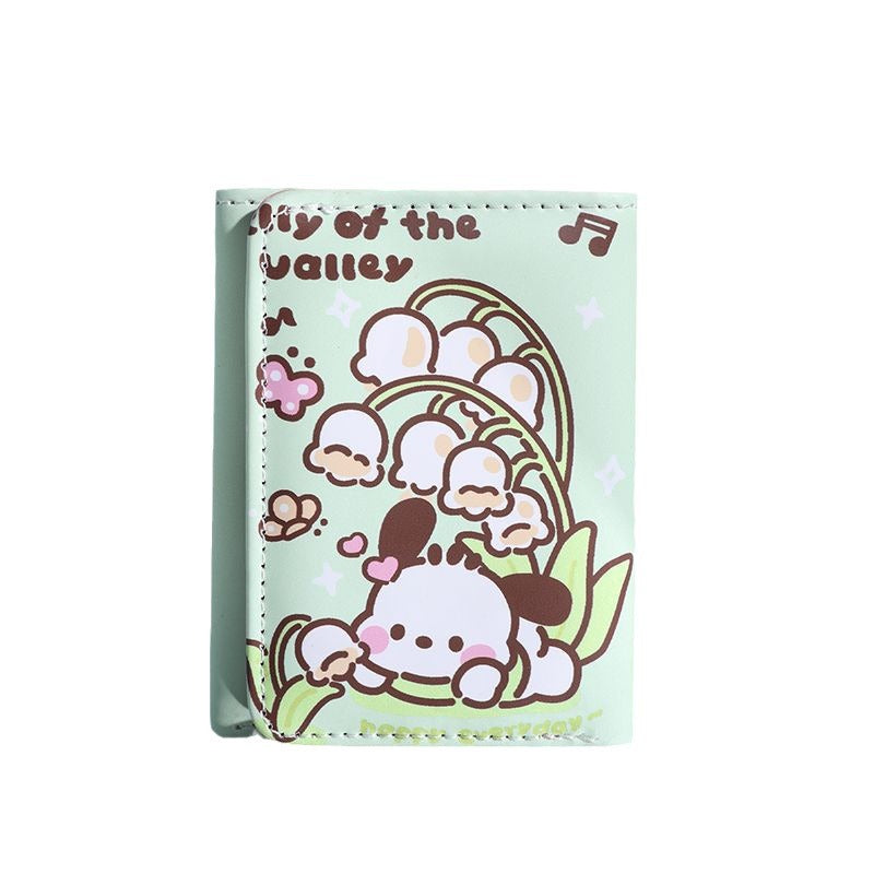 Wholesale Cartoon Cute Tri-fold Large Capacity Wallet ACC-WT-YLT006