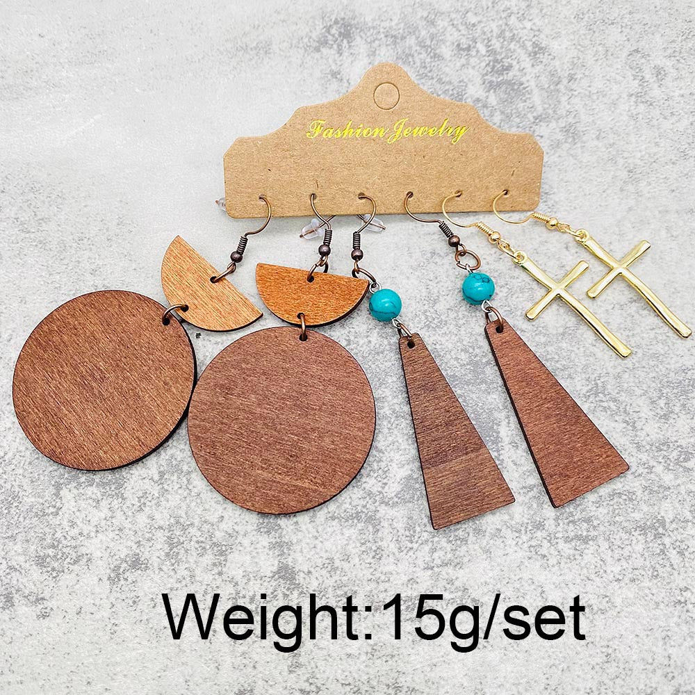 Wholesale Western Cowboy Series Earring Set