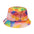 Wholesale  Tie-dye Fisherman Hat Children's Outdoor Sunscreen Double-sided Basin Hat Bucket Hat
