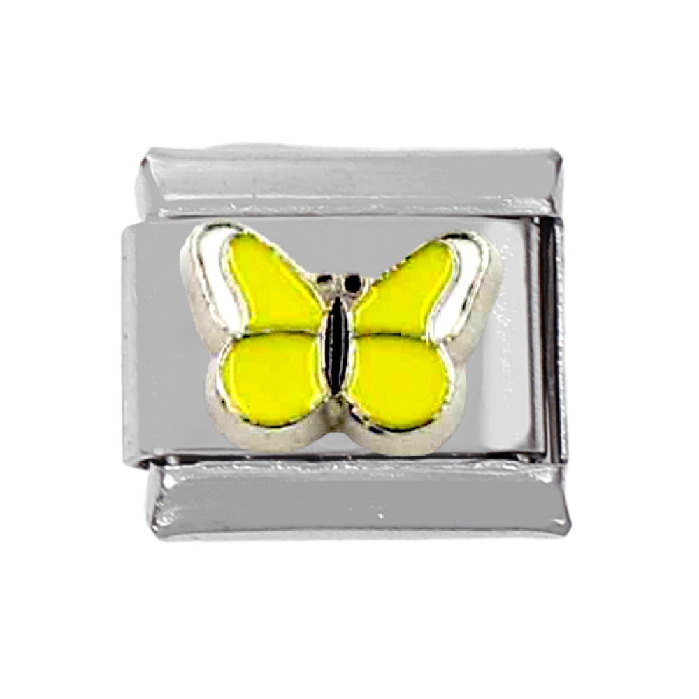 Wholesale 5pcs Italian Charm Bracelet Charm Module Stainless Steel Cute Animal Bracelet 9mm DIY Pattern Free Stitching Detachable Composable Bracelet ACC-BT-DaLiang010