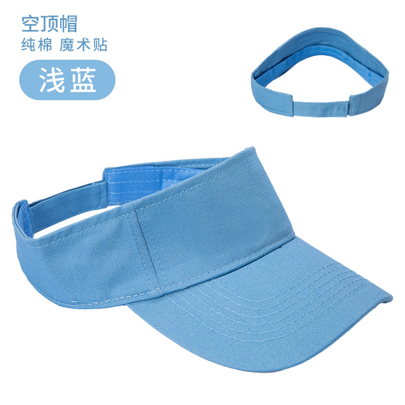 Wholesale Solid Color Pure Cotton Empty Top Hat