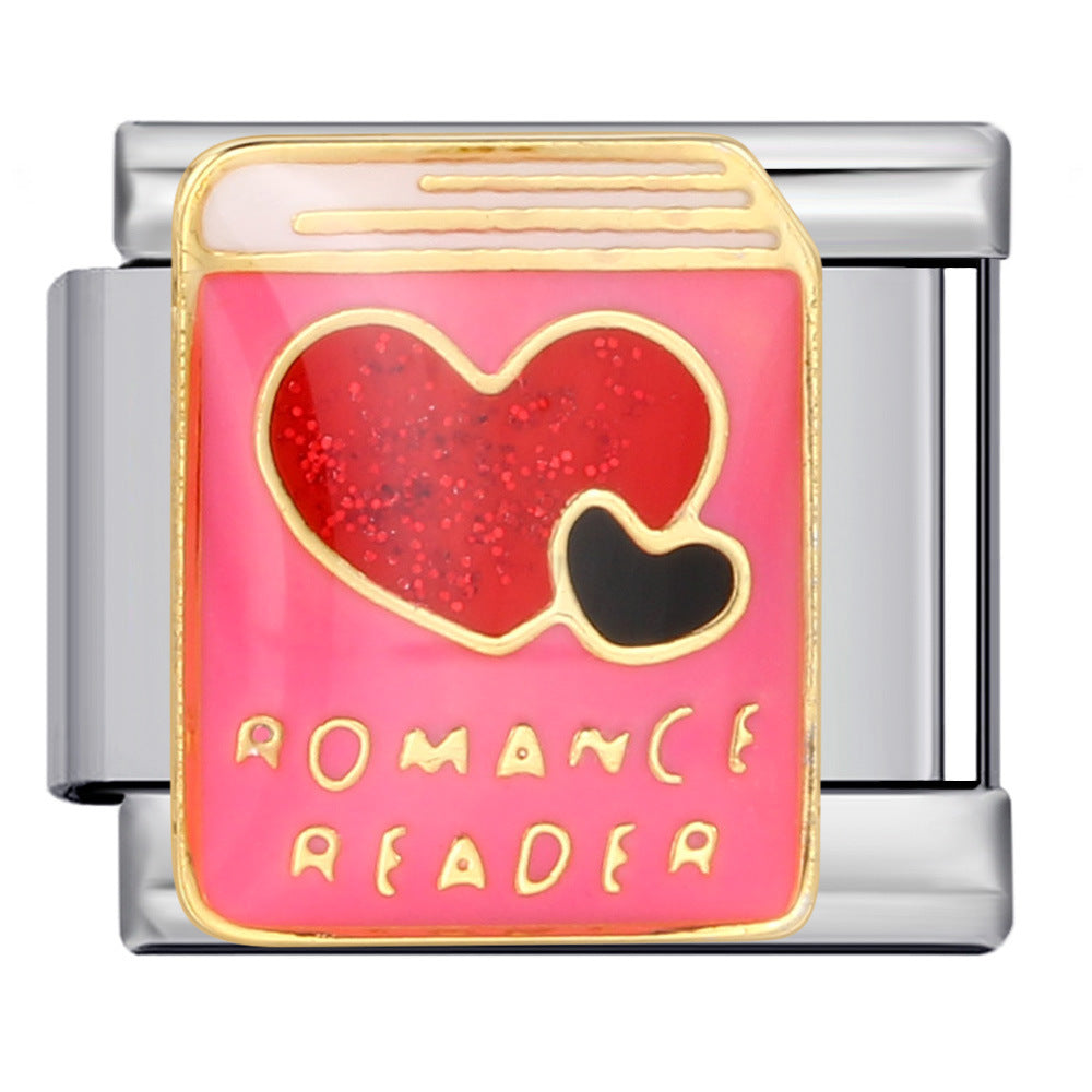 Wholesale Italian Charm Bracelet 9mm DIY Splicing Removable Poker Chips Stainless Steel Composable Bracelet