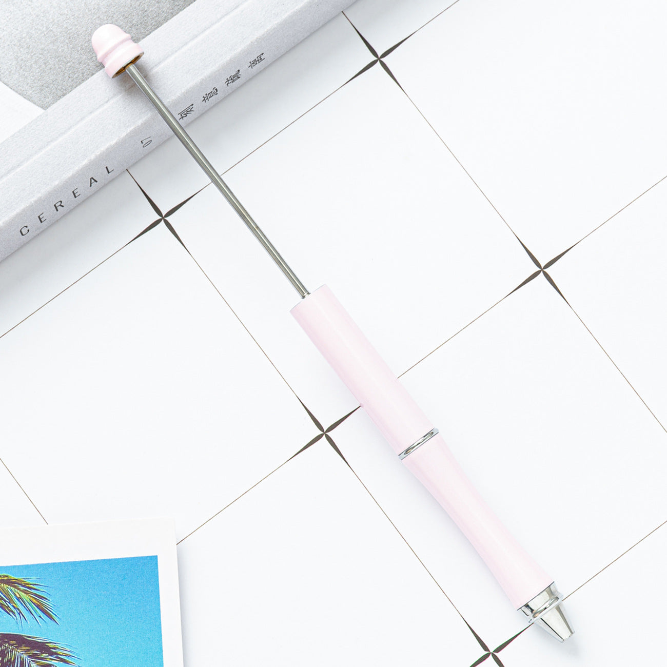 Wholesale Beadable Pens Metal Gradient Color DIY Bead Pens ACC-PN-HuaH052