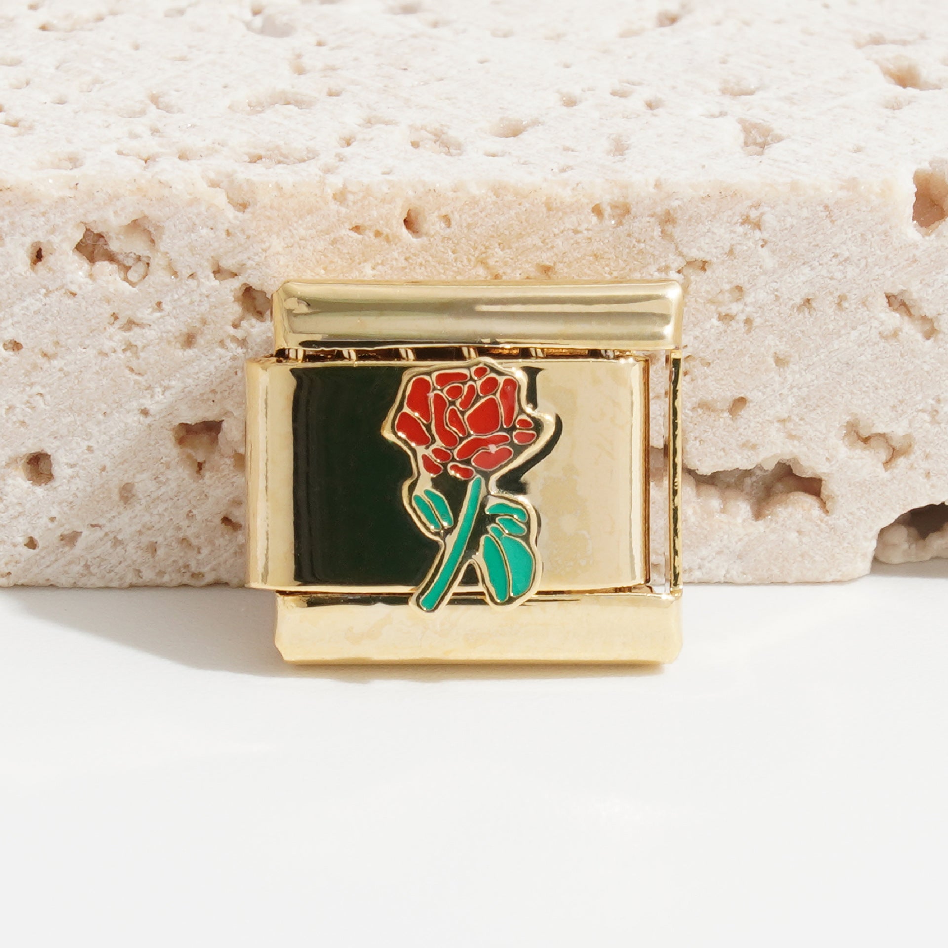 Wholesale Italian Charm Bracelet 9mm DIY Splicing Creative Pattern Stainless Steel Composable Bracelet