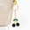 Wholesale Cherry Keychain  Flash Cherry Keychain