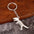 Wholesale Alloy Colorful Skull Dinosaur Keychain