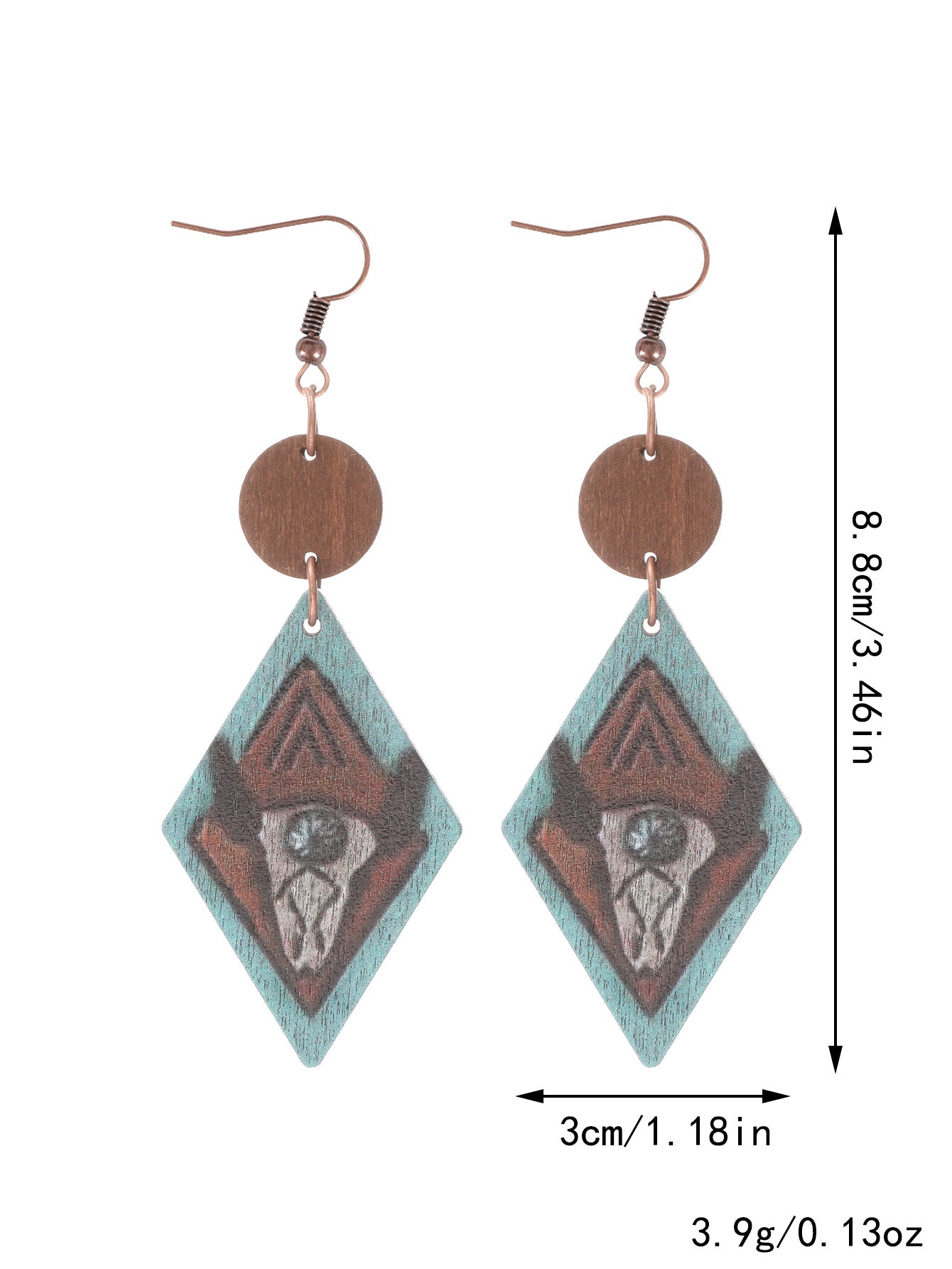 Wholesale  Western Style Wooden Earrings