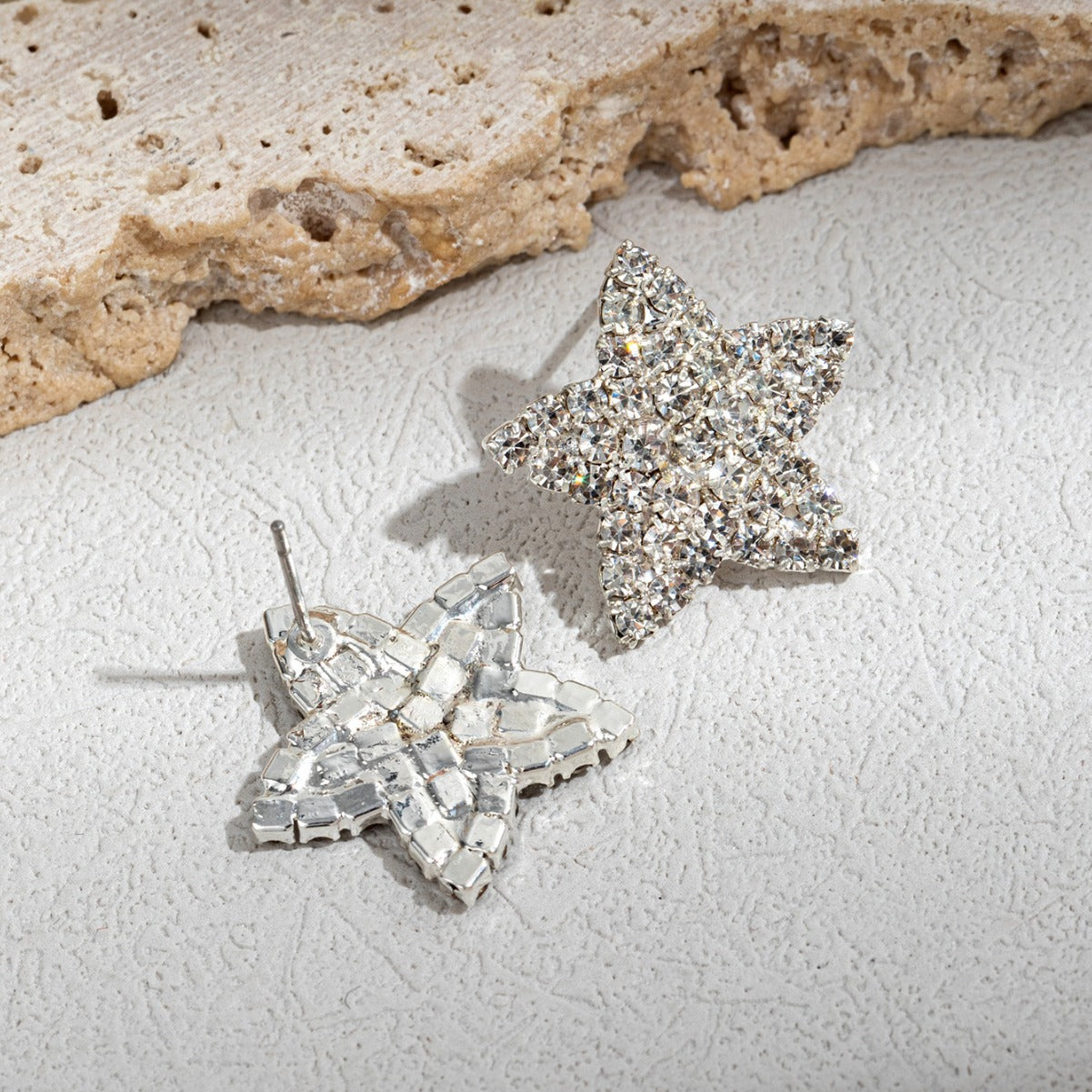 Wholesale Diamond star earrings