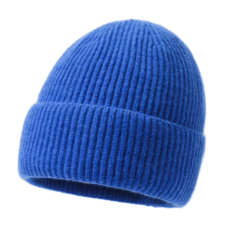 Wholesale Knitted hat wool hat warm earmuffs head all-match cold-proof windproof