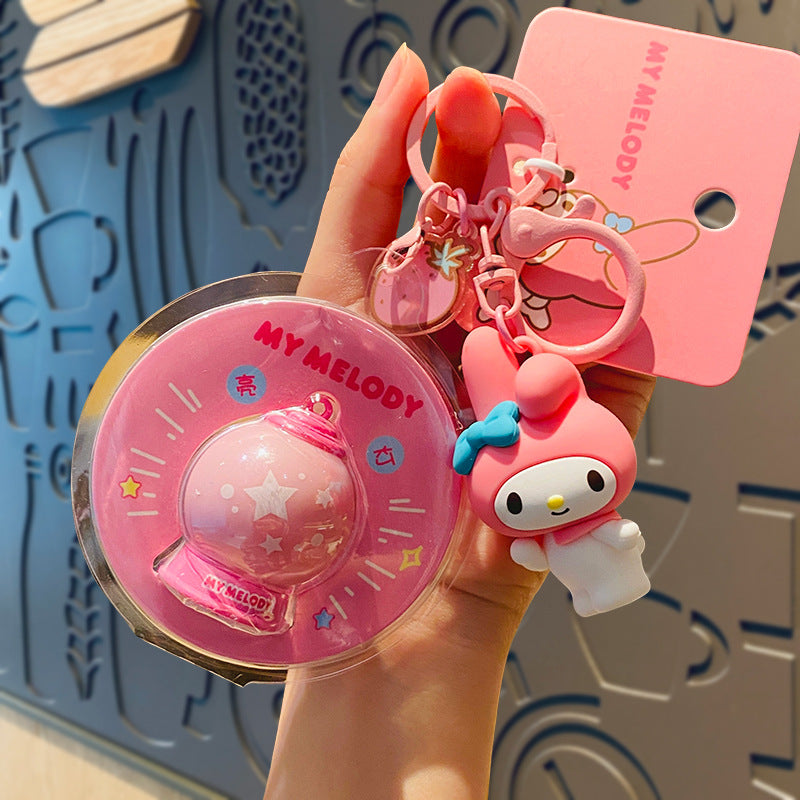 Wholesale Cartoon Cute Silicone Keychains ACCVIP-KC-HongLei002