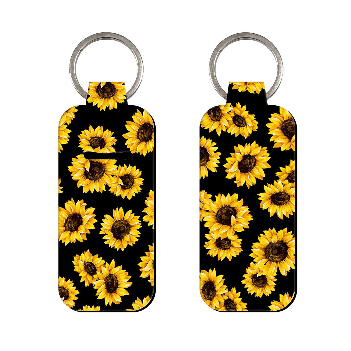 Wholesale 6pcs   Sunflower Daisy Lipstick Set Keychain