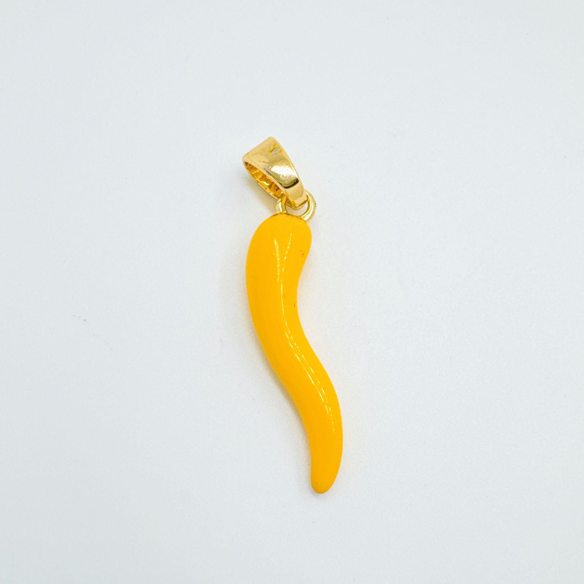Wholesale Gold Plated Copper Pepper Pendant Necklace Fashion Jewelry Accessory