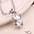 Wholesale  Collection Color Resistant Anti-allergic Zircon Necklace