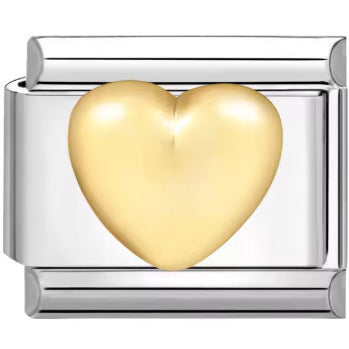 Wholesale  Italian Charm Bracelet 9mm DIY Full Gold Creative Stainless Steel Composable Bracelet