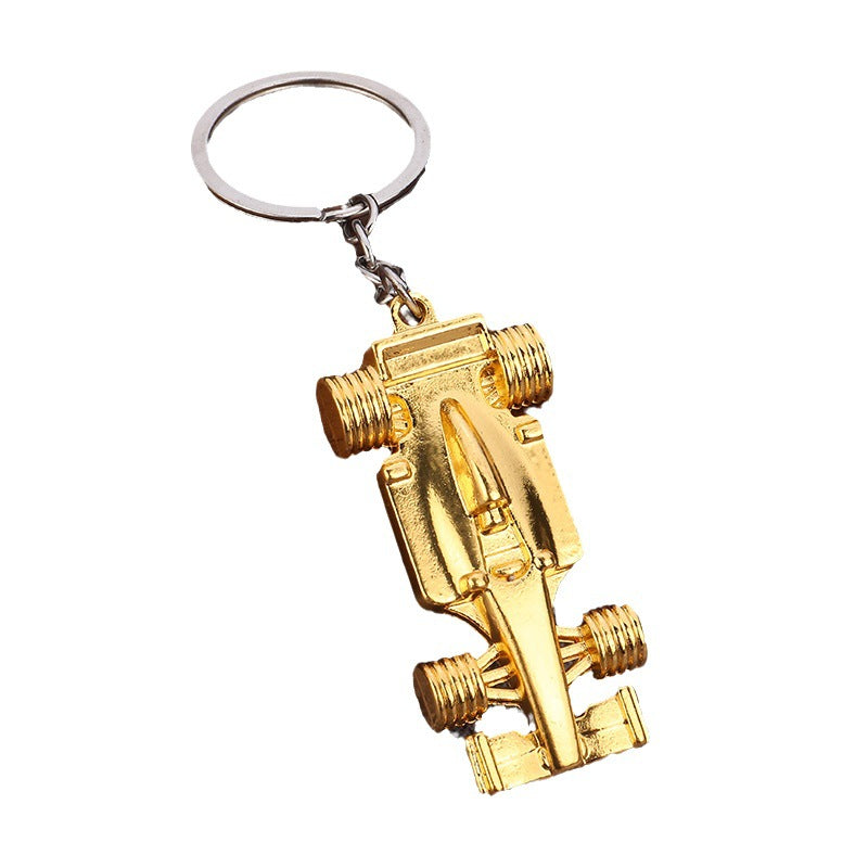 Wholesale  solid racing car Keychain