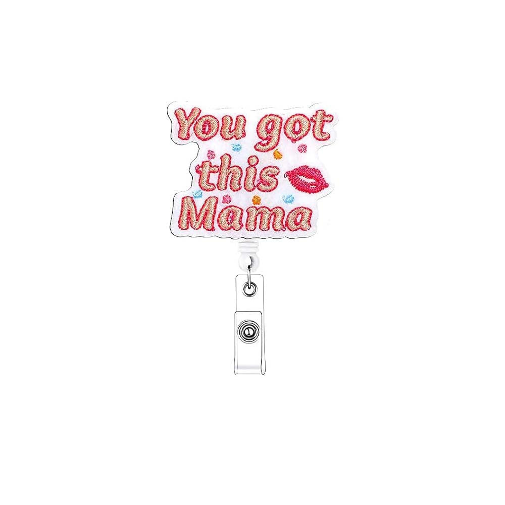 Wholesale Medical Blood Pills Felt Pattern Retractable Keychain Badge Reels ACC-KC-ChiHai018