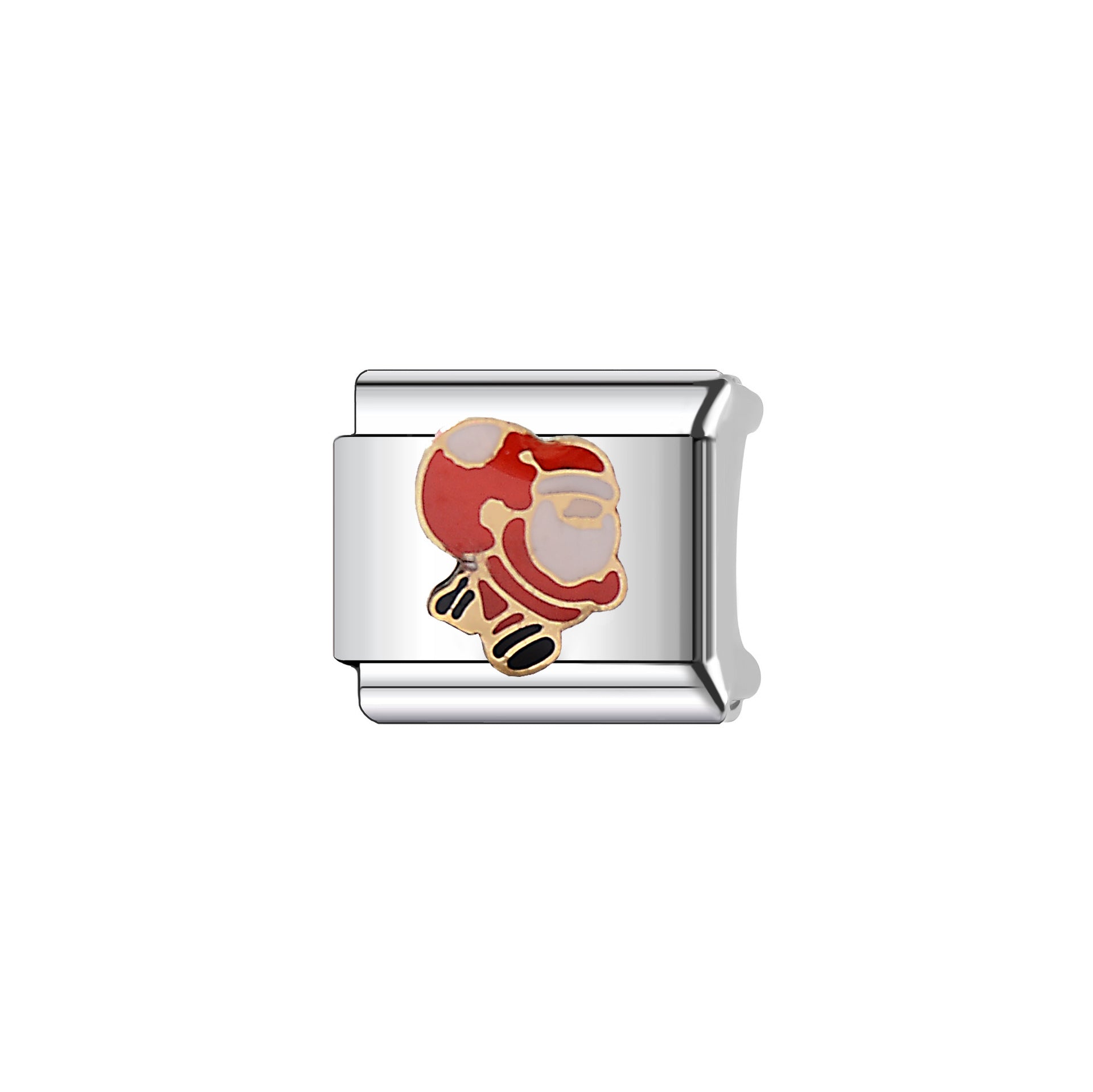 Großhandel italienisches Charmearmband 9mm DIY Spleißen Weihnachtsdelose -Stahl -Komponierbares Armband