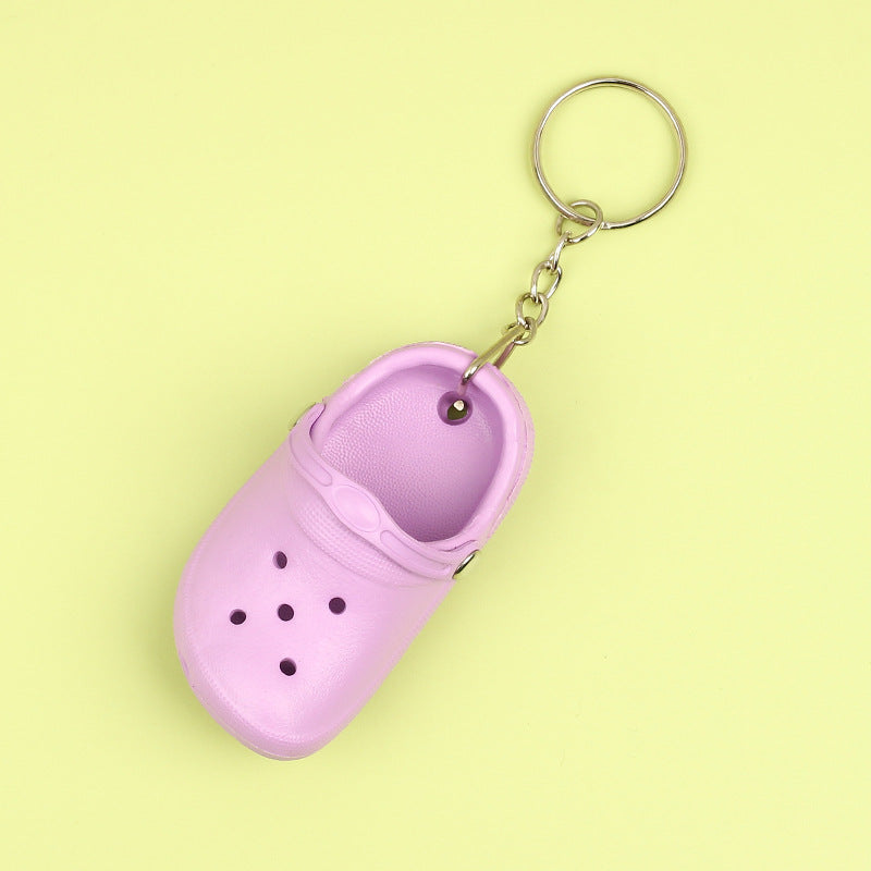 Wholesale Mini Slippers EVA Keychain Bulk Keychains ACC-KC-MengOu005