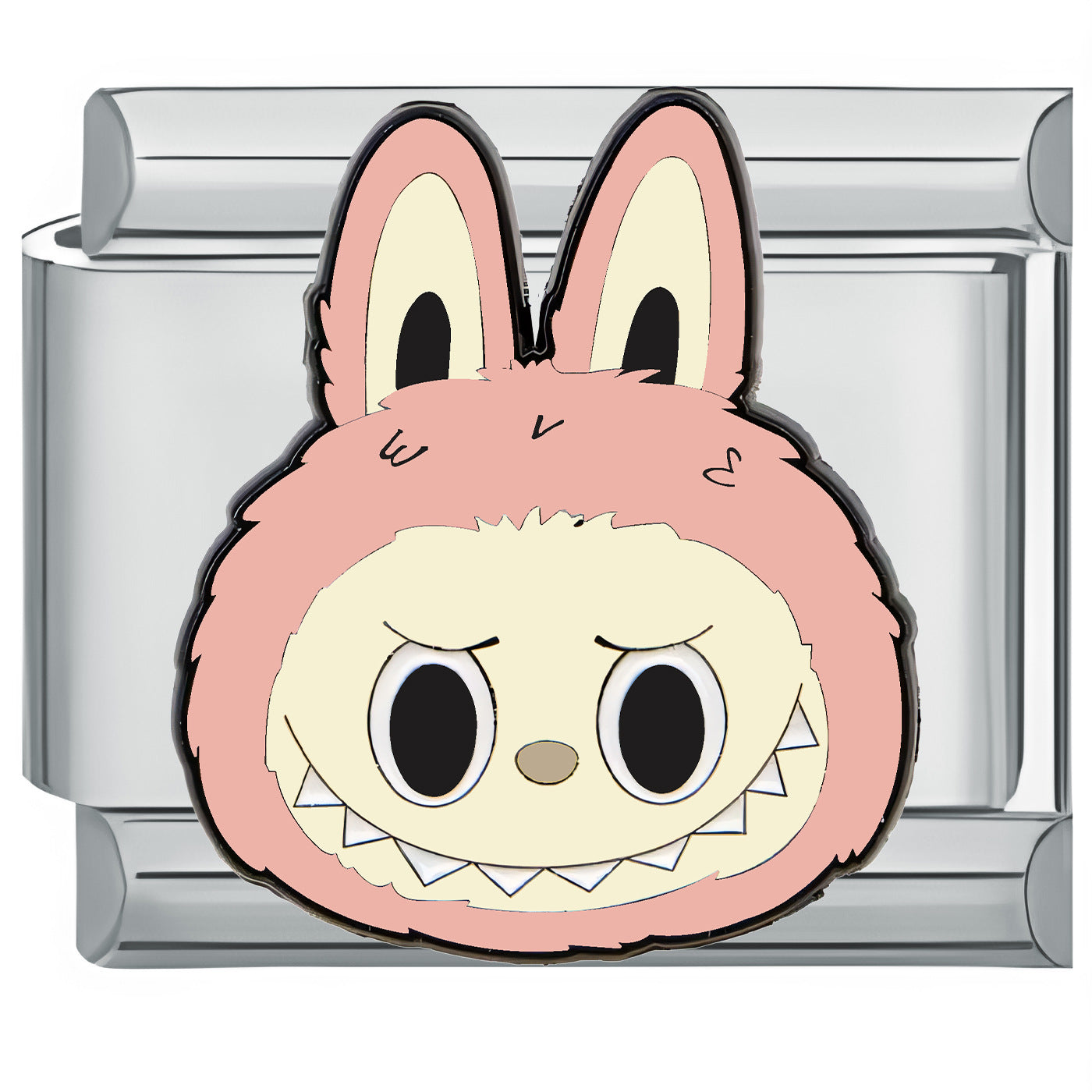 Wholesale Italian Charm Bracelet 9mm DIY Splicing Cute Cartoon Stainless Steel Composable Bracelet