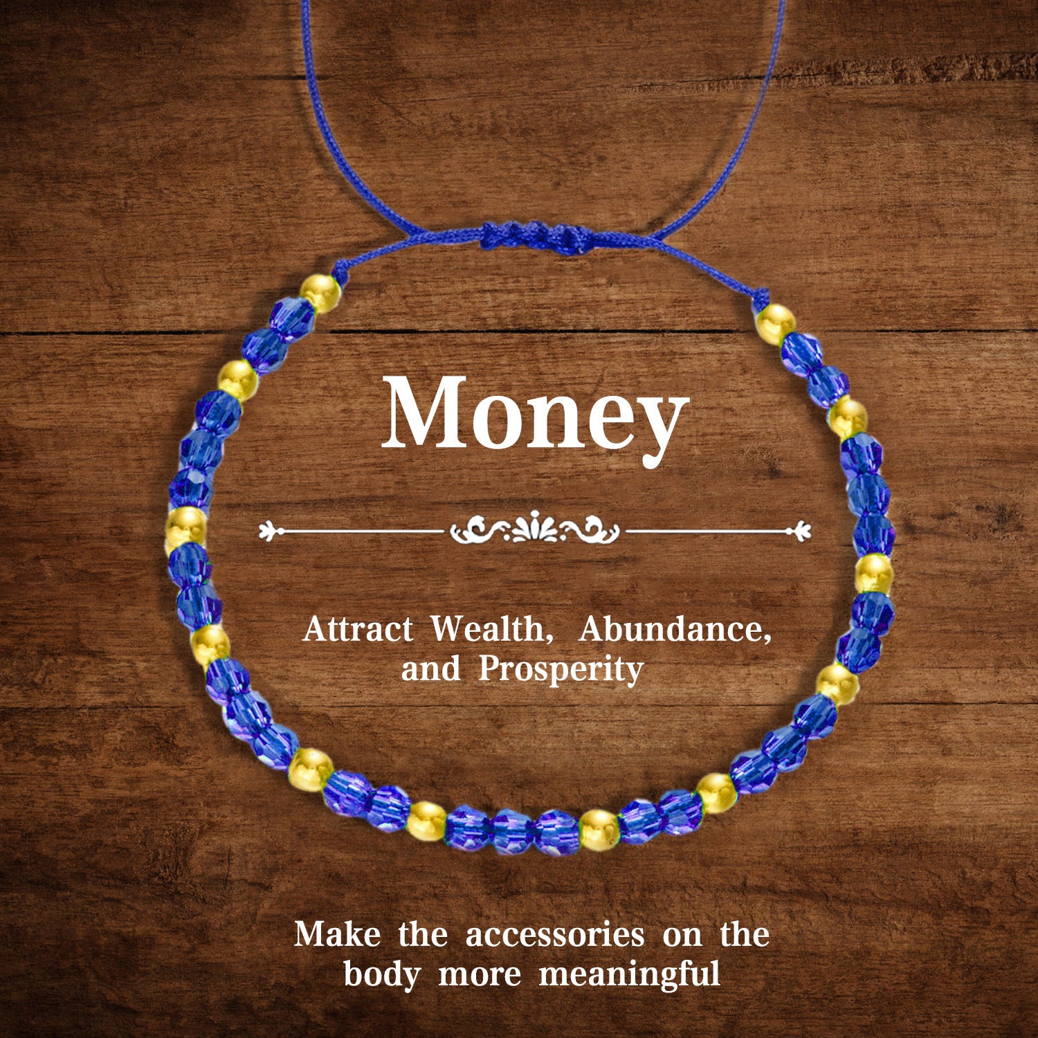 Wholesale  Crystal Bracelet Fashion Joker Friendship Blessing Bracelet