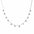 Wholesale Small Round Pendant Clavicle Chain Necklace